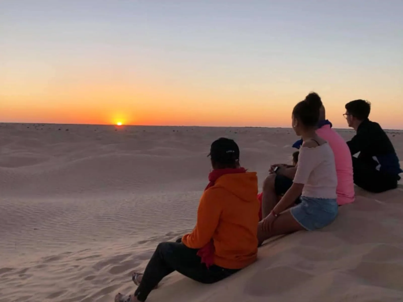 Two nights bivouac from a Tunisia desert camp