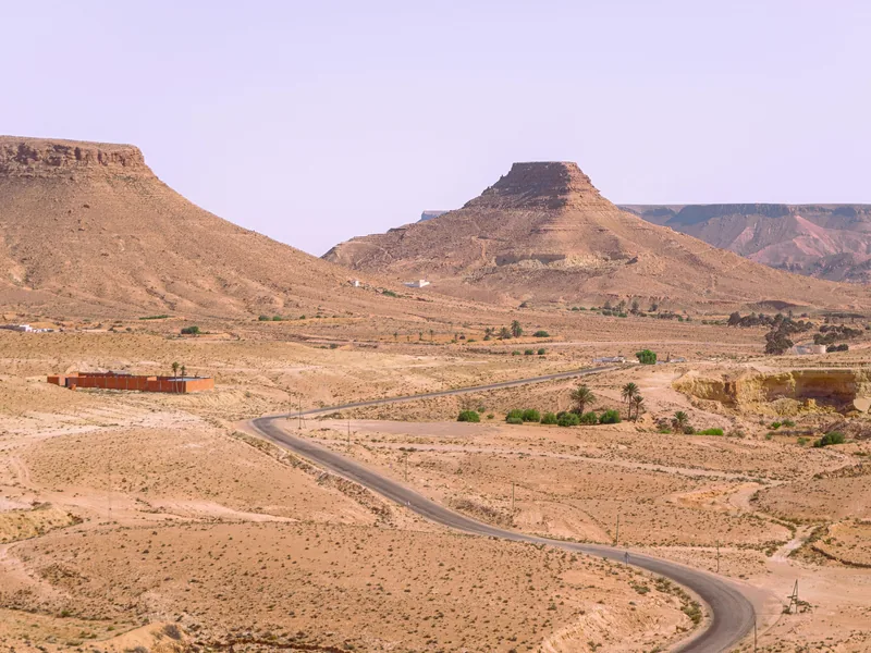 Quad biking adventure in the Tunisian desert